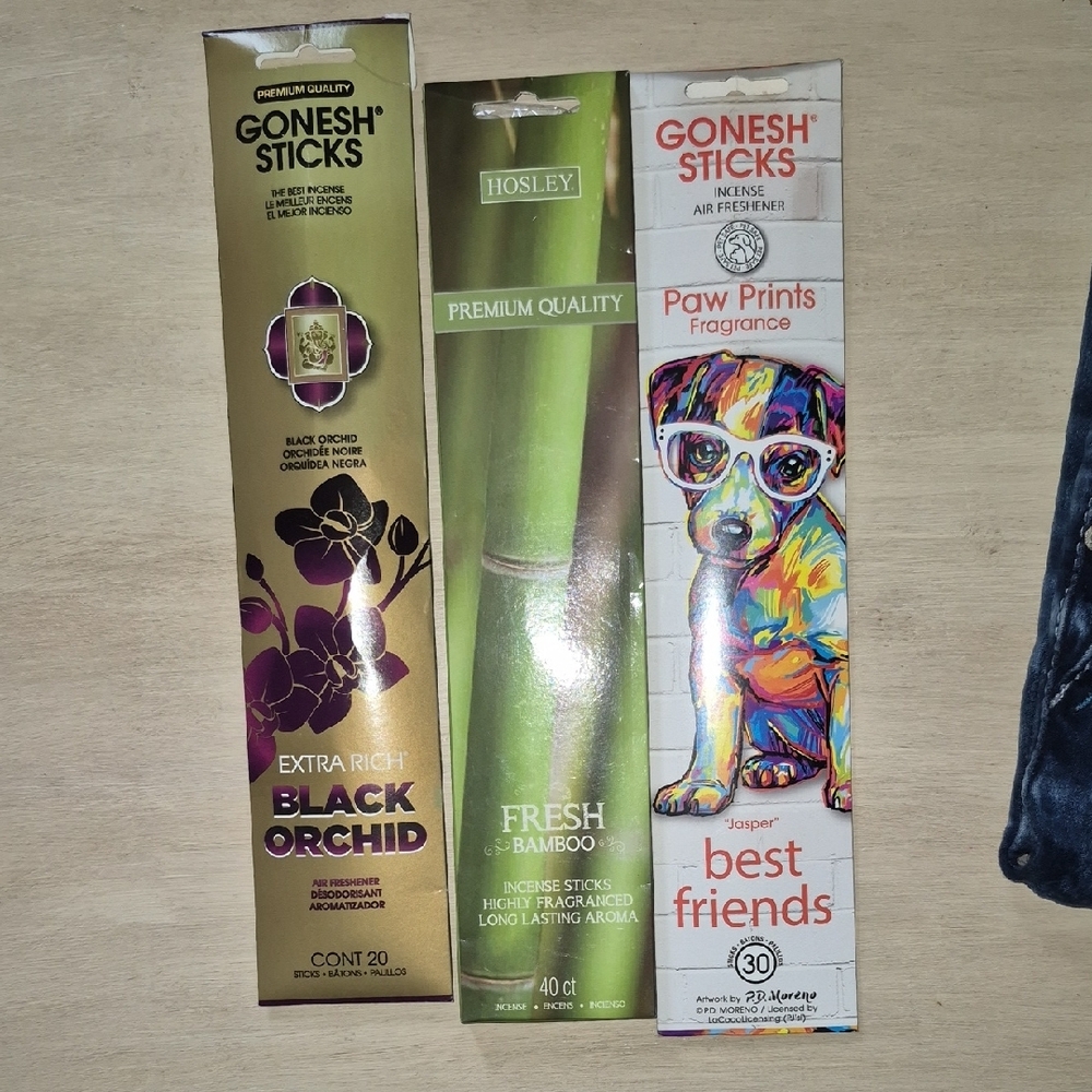 Black Orchid Incense Sticks